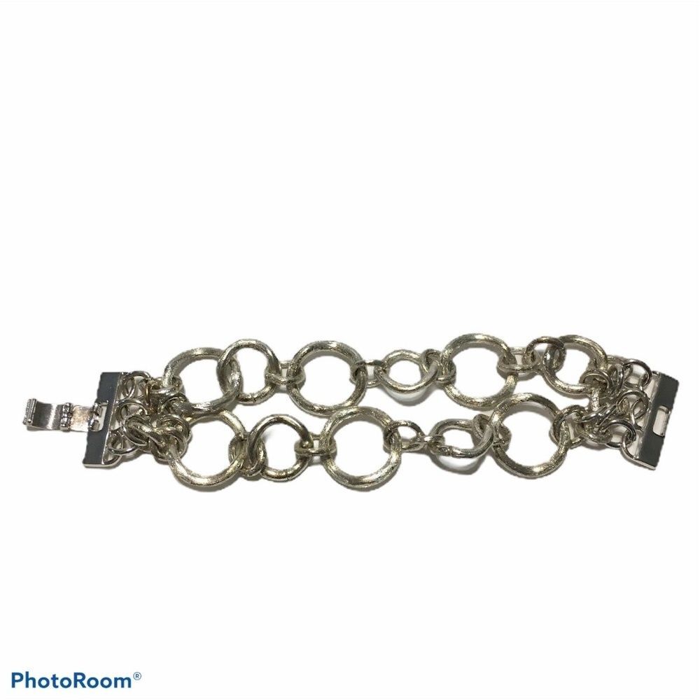 banana republic multi chain link ring bracelet